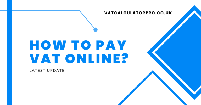 How To Pay VAT Online?